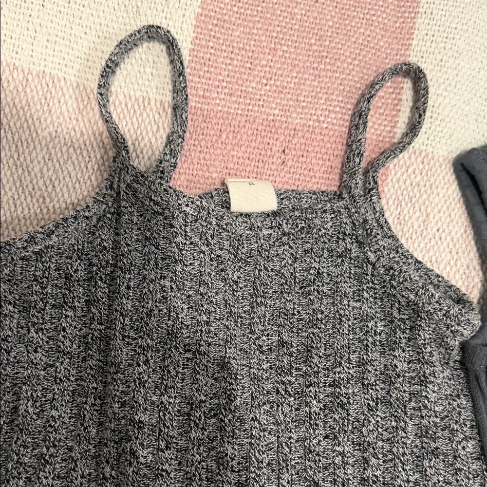 Carters charcoal romper